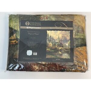 Thomas Kinkade Quilted Throw Collection The Lords Prayer 50 in x 60 in